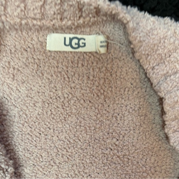 UGG oversized Women's Cardigan in Soft dusty Pink - Picture 2 of 7